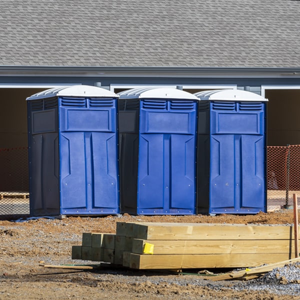 are there different sizes of portable restrooms available for rent in Willard